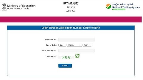 NTA IIFT MBA admit card released I how to download IIFT admit card 2023-25