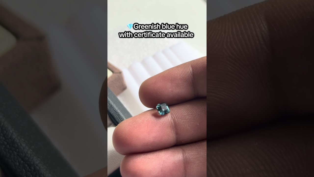 Natural teal sapphire 1.23 ct from Srilanka dm me 
