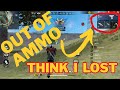 Out of ammo😱 think I lost 😂F27 #freefire #gameplay #battleroyale #ffgaming #ffgameplay #gamingvideos