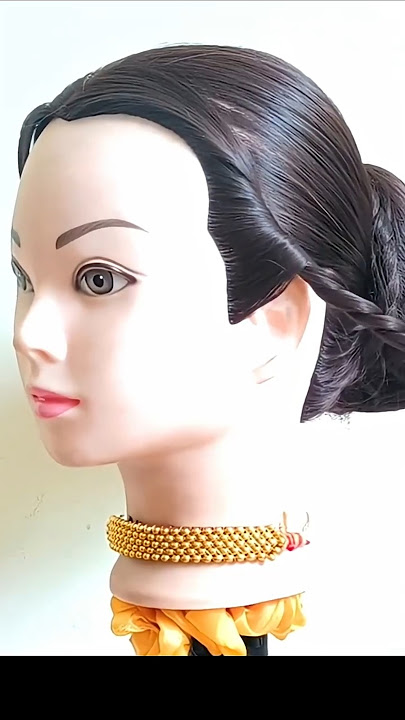 Latest stylish hairstyle for wedding.#hairstyle #shorts #new #top #viral