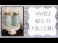 Farmhouse Mason Jar Kleenex Holder  |  Shabby Hearts & Q/A