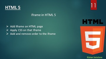HTML5 Iframe in web page