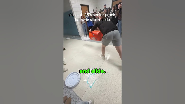 They Made a Giant Slip ’n Slide in School 😮