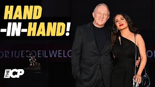 Celebrity | Salma Hayek attends Gucci fashion show with hubby François-Henri Pinault- The Celeb Post