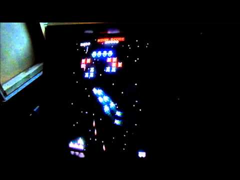 Galaga 1981 Arcade Gameplay