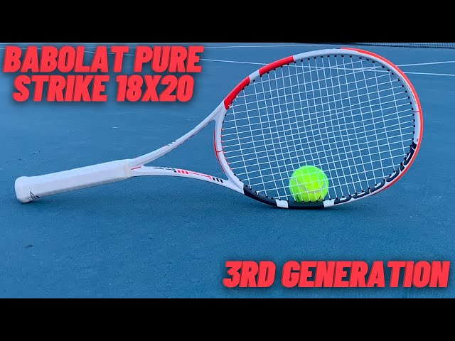 Babolat Pure Strike 18X20 3rd Generation On-Court Performance
