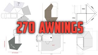 Top 5 tips for choosing a 270 awning for overlanding | what's the perfect awning setup? #overland