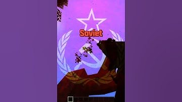 Minecraft, but with a KALASHNIKOV #minecraft #gun #guns #nomods #vanilla #java