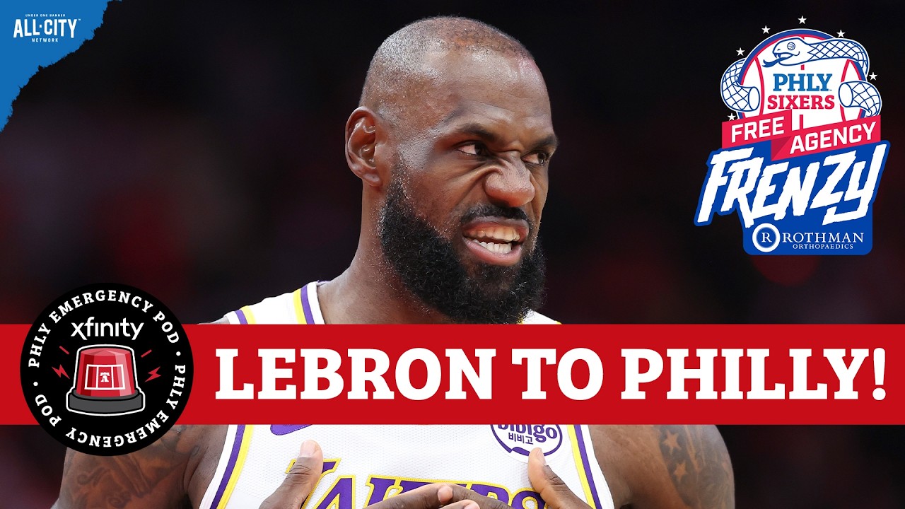 BREAKING: LEBRON JAMES SIGNS WITH PHILADELPHIA 76ERS