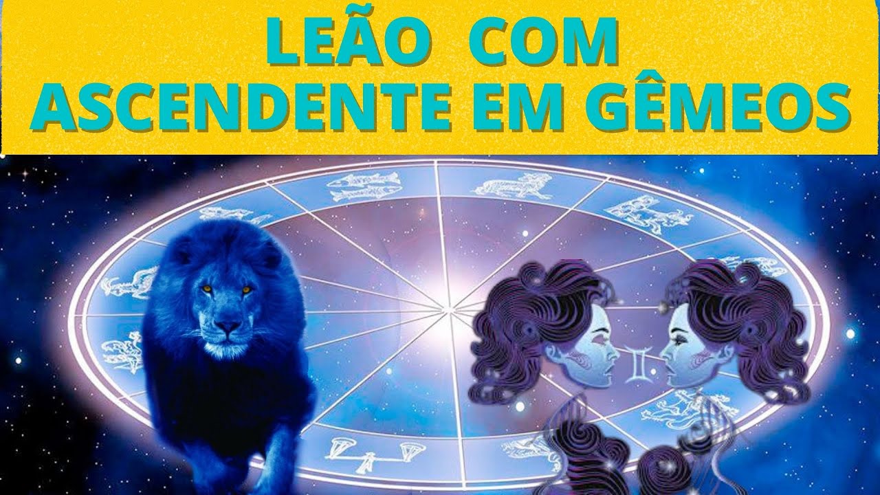 LEÃO COM ASCENDENTE EM GÊMEOS - POR DIEGO RAMOS - YouTube