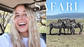 SAFARI in Tanzania was a CHALLENGE! (Ngorongoro \& Serengeti)