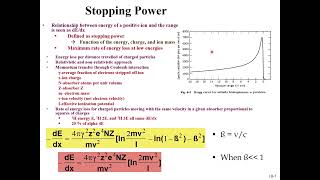 CHEM 418 Lecture 10 Radiation Interactions Part 1