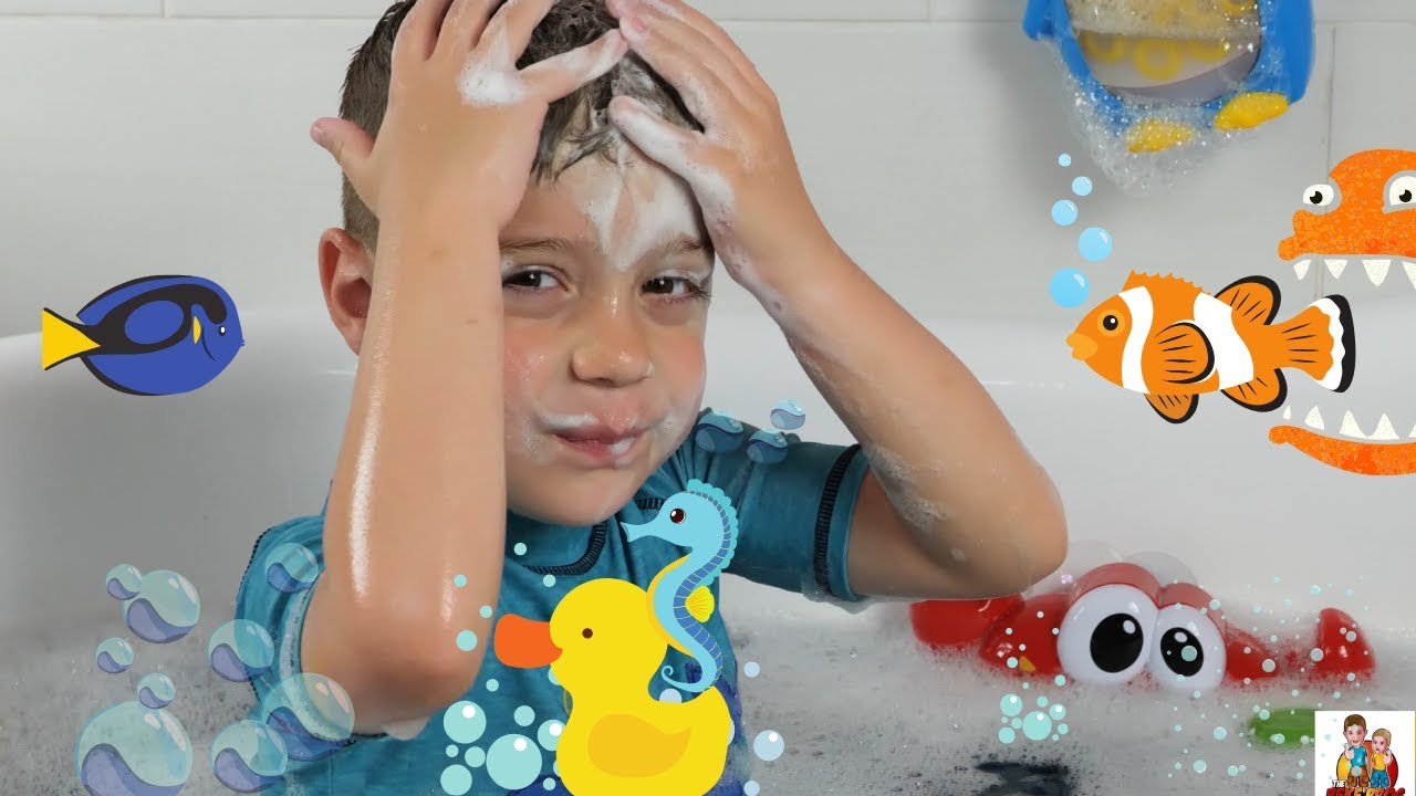 Bath Song + More Nursery Rhymes Kids Songs by Sarah and bros YouTube