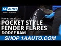 How to Install Pocket Style Fender Flares 2002-08 Dodge Ram