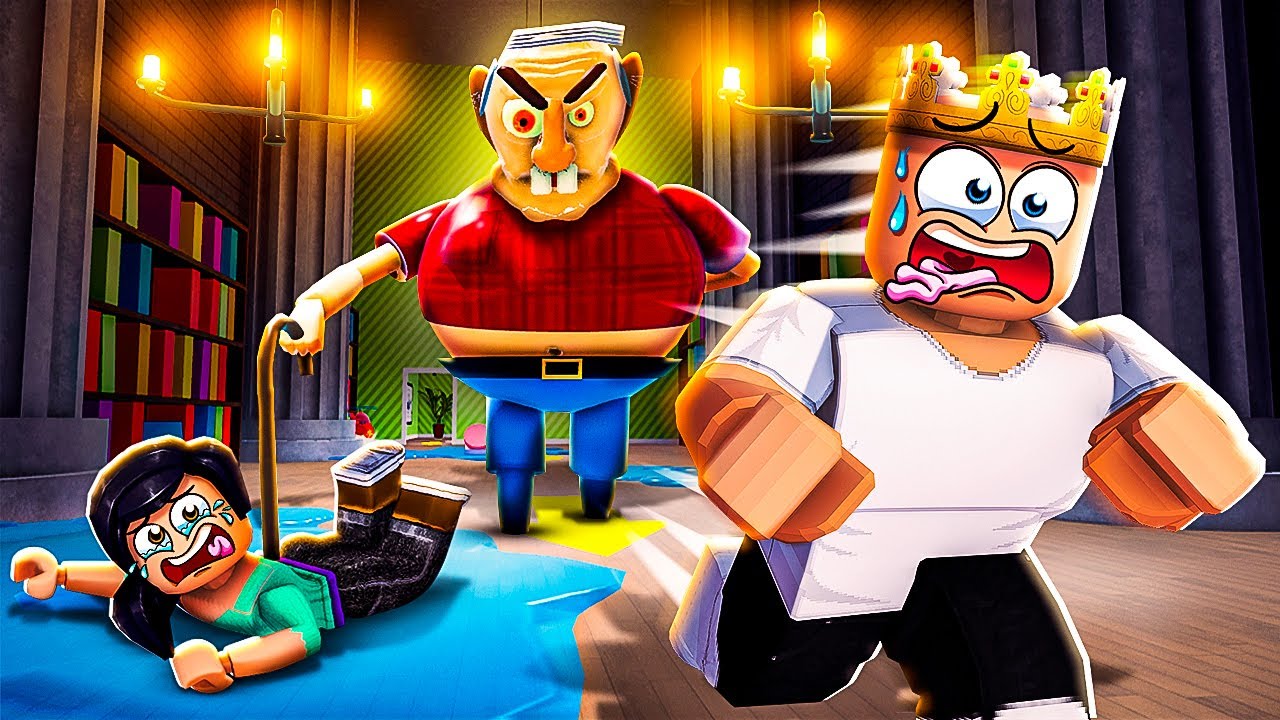 Roblox EVIL GRANDPA Please NO!