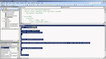Tut 3 : VBA unit testing framework : easy reporting