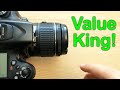 $50 Lens Review: Nikon AF-P 18-55mm F3.5-5.6G VR 😲 (INSANE value!)