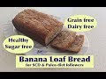 This is Healthiest Banana loaf Bread (made with Almond Flour)