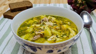 Delicious chicken soup everyone will love! Satisfactory and fast!