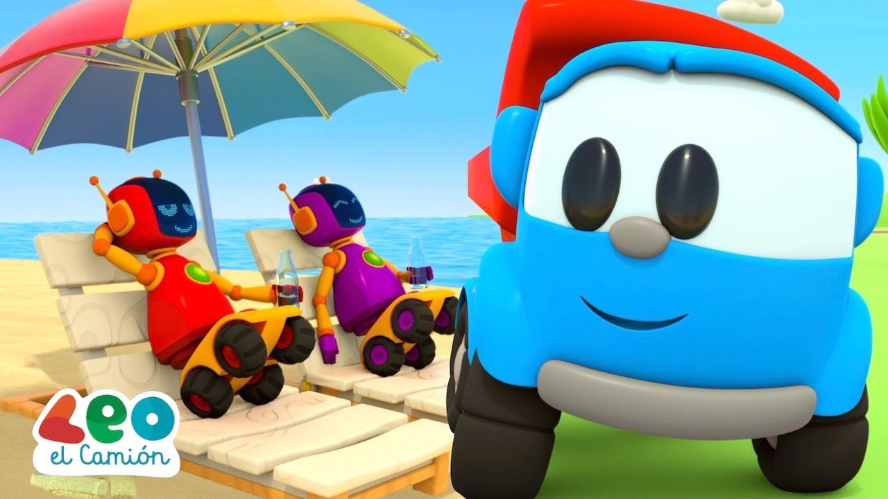 Leo el Camión - Diversión de Verano  - Nueva Temporada (60 Minutos en español)