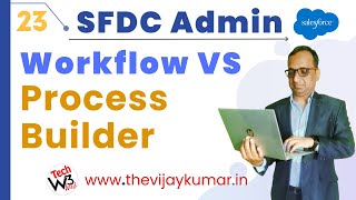 23 Salesforce Admin - Workflow Rules vs Process Builder in Salesforce | #salesforce #salesforceadmin