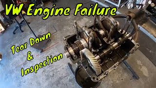 VW Beetle Budget Build Engine Failure  Tear Down and Inspection