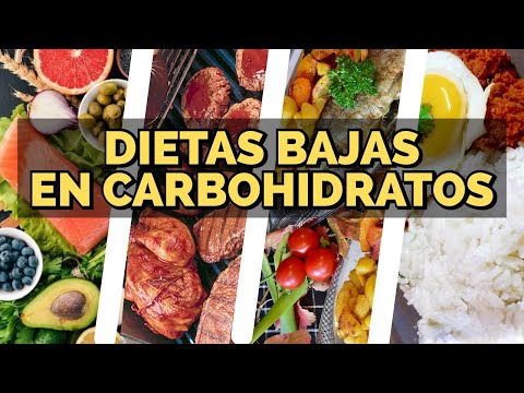 DIFERENTES dietas BAJAS EN CARBOHIDRATOS que te ayudaran a BAJAR DE PESO | LOW CARB | KETO
