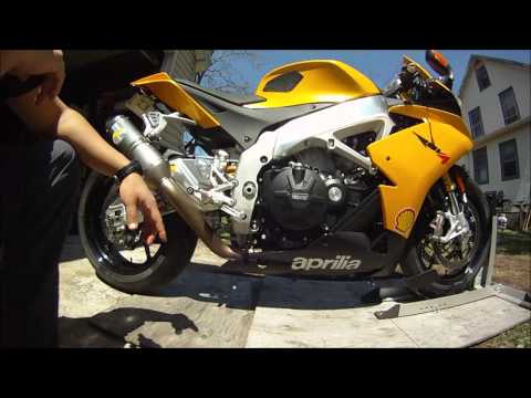 How to: Suspension setting for Aprilia RSV4