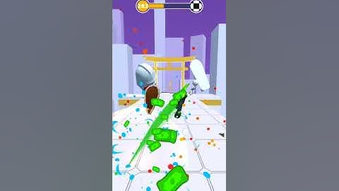 Sword play Level 283- Ninja Slice Runne‪r‬ Gameplay Solution Walkthrough #Shorts