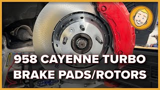 Porsche Cayenne Turbo 958 Front Brake Rotors and Pads Replacement by Help Me DIY 1,842 views 3 months ago 30 minutes