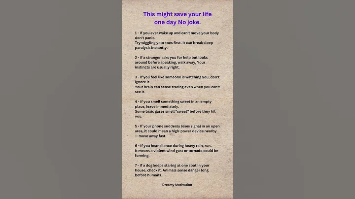 This might save your life one day. No joke #motivation #quotes #psychology #shortvideo #trending