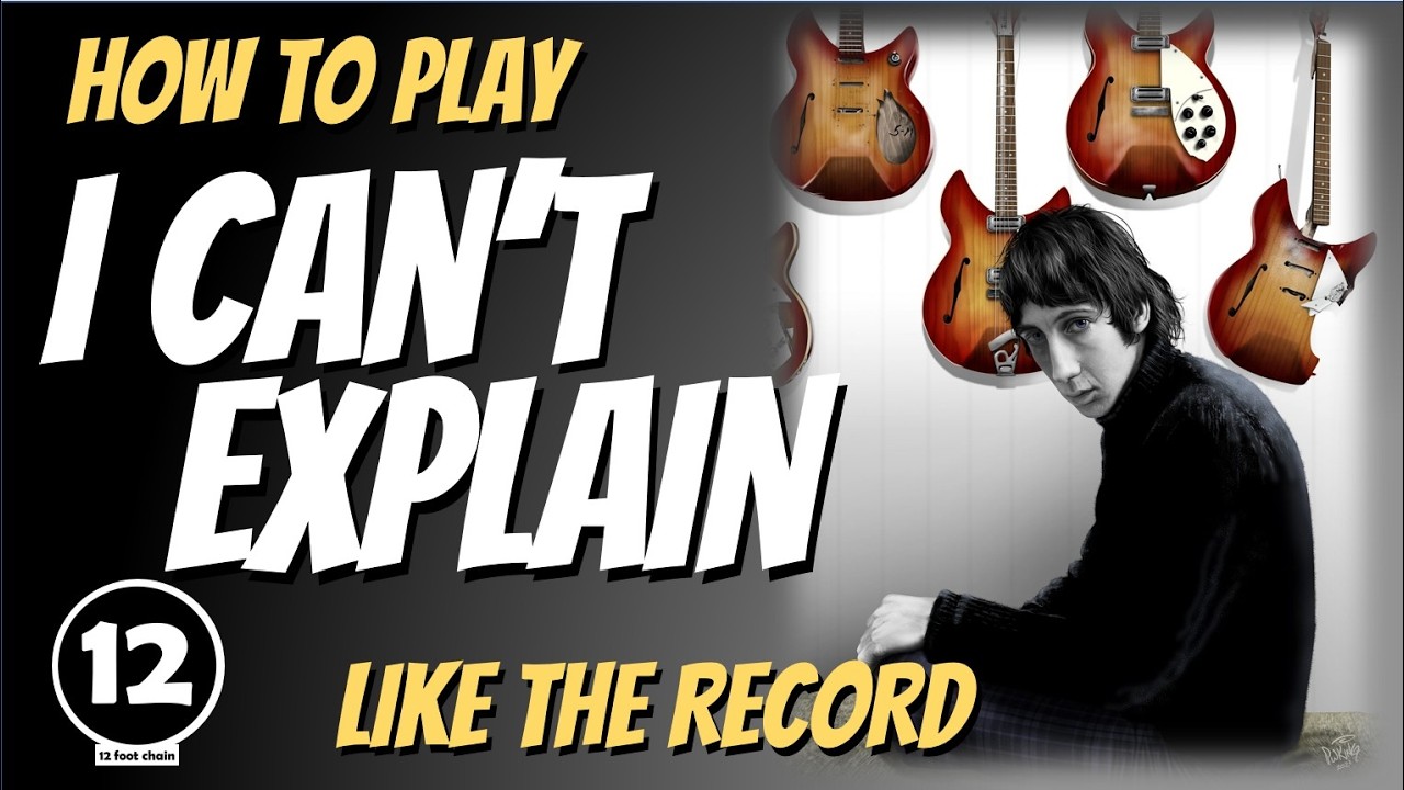 I Can't Explain - The Who | Guitar Lesson