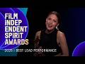 ROSE BYRNE wins BEST LEAD PERFORMANCE at the 2026 Film Independent Spirit Awards