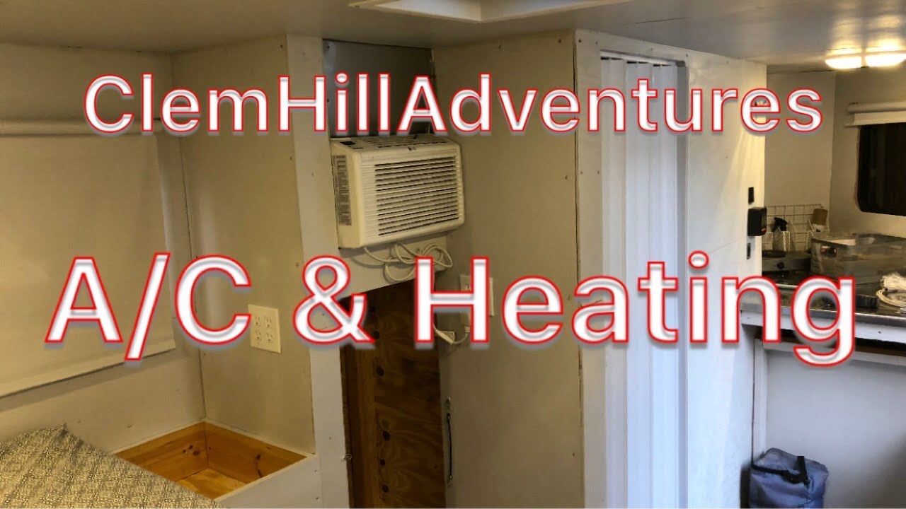 Cargo Camper Conversion A/C & Heat - YouTube