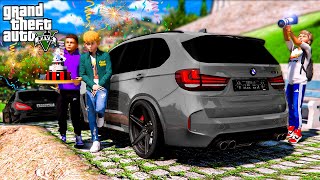 СКИНУЛИСЬ С ВИТЬКОМ И ПОДАРИЛИ ГРИШКЕ НА ДЕНЬ РОЖДЕНИЕ BMW X5M F85 С РАЗБОРКИ! ШКОЛЬНЫЕ БУДНИ ГТА 5