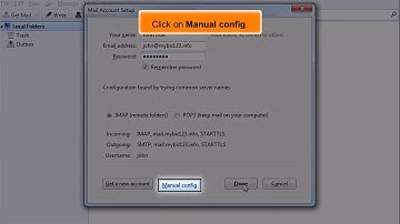 Thunderbird: How to Configure an IMAP Email Account