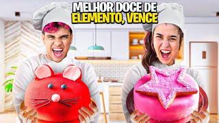 O MELHOR DOCE DE ELEMENTO VENCE! *Emilly Vick e Leozin