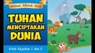 TUHAN MENCIPTAKAN DUNIA | Animasi Alkitab Anak | cerita sekolah minggu screenshot 4