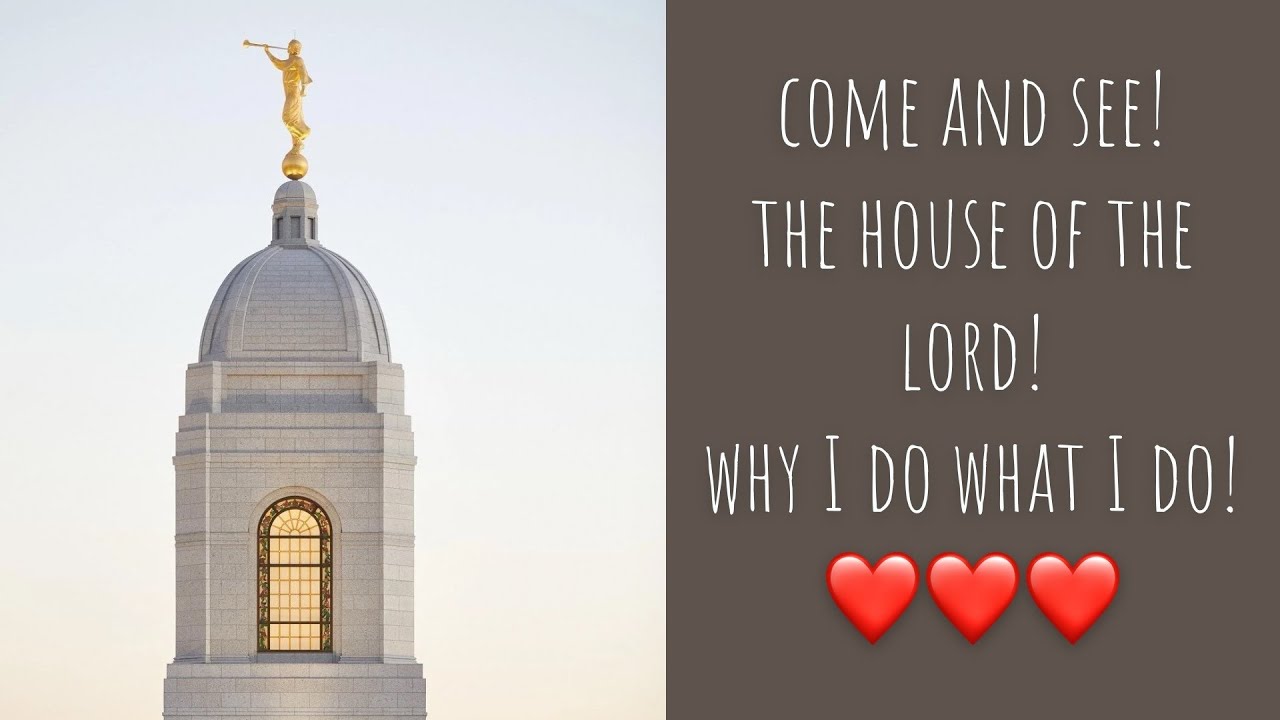 Updated thoughts on Temple Adjustments! Personal Adjustments! - The Atonement of Jesus Christ!