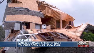 Tornado causes significant damage in Villisca, IA