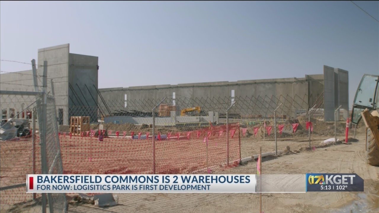 Bakersfield Commons is 2 warehouses
