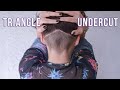 How To Cut/Shave Your Own Undercut | Triangle Undercut
