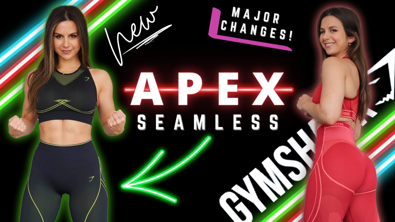 MAJOR CHANGES! GYMSHARK APEX SEAMLESS IN DEPTH REVIEW, TRY ON HAUL