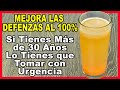 Este Jugo sube tus Defensas, Aumenta Inmunidad y Limpia Pulmones!!