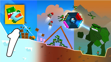 Downhill Smash Gameplay #1 All Levels (Android, IOS)