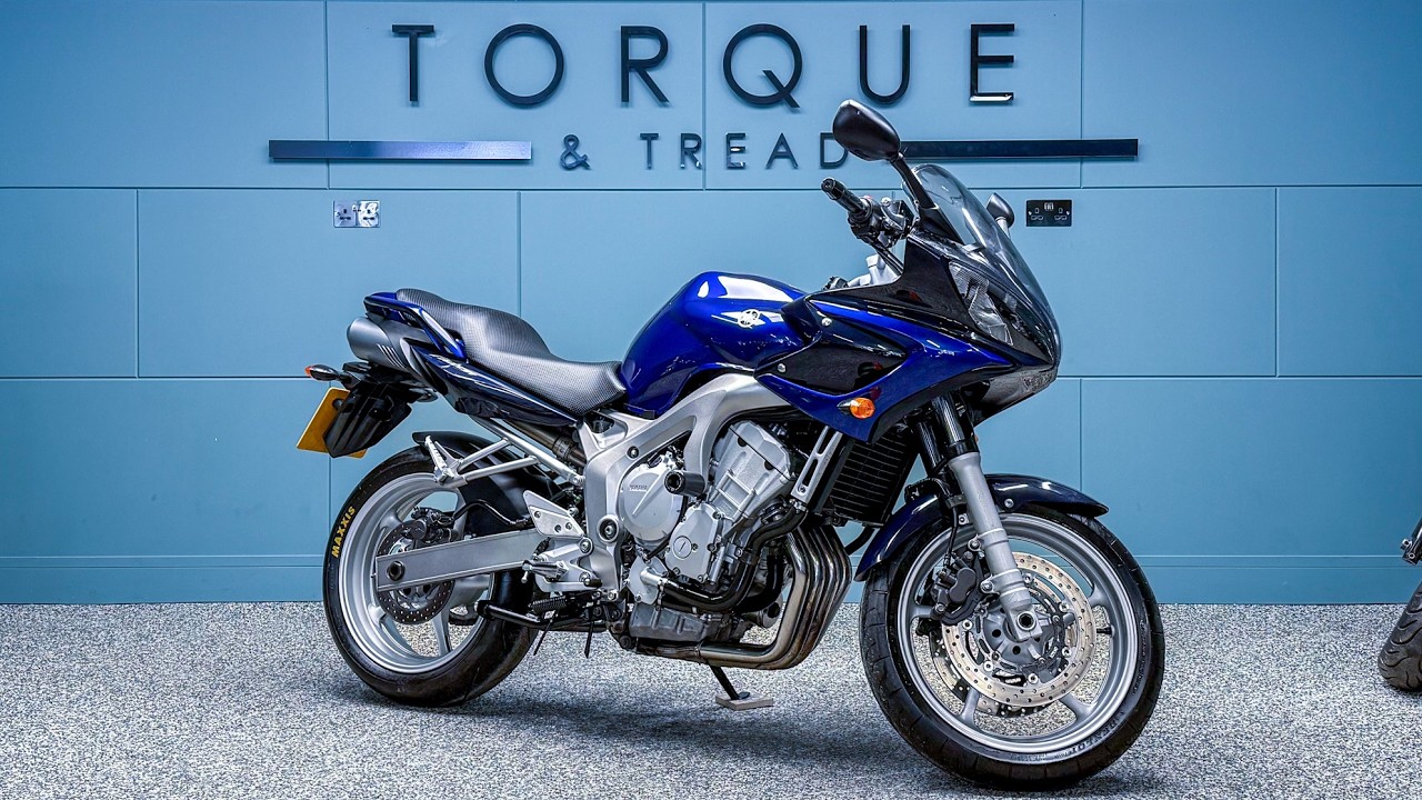 2005 (55-Reg) Yamaha FZ6 Fazer - 8,418 Miles - One Owner - YouTube