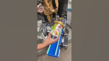 Automatic labelling machine || #shorts #youtubeshorts #trending