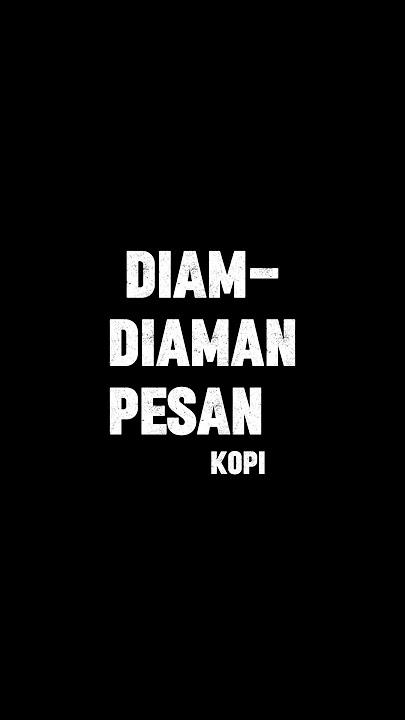 Ngopi Sama Mantan