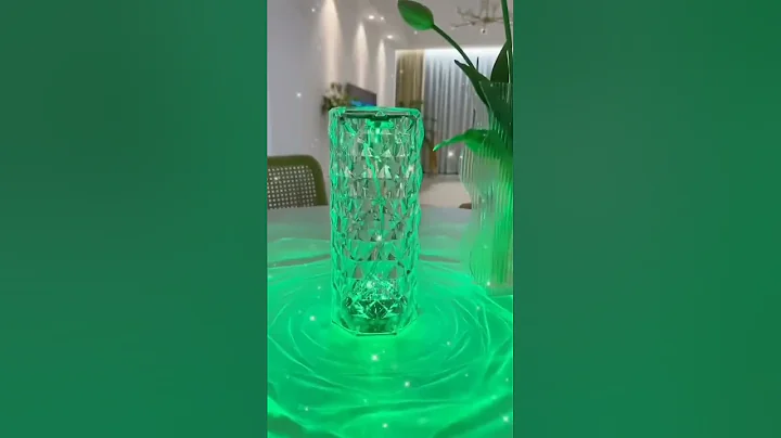 led crystal rose touch lamp | 7 colour changing lamp | Luxury Home Decoration