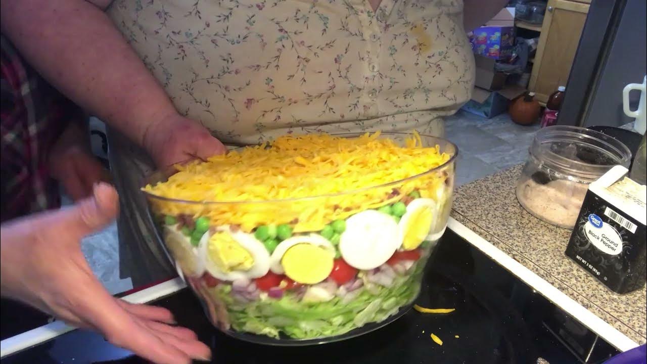 7 Layer Salad. February 15, 2023 - YouTube